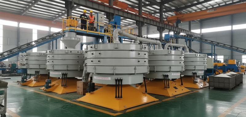 PVC粉末又“抱團”停機？銀星圓形搖擺篩一招破解，效率提升超60%